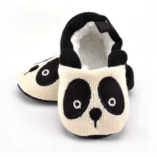 Load image into Gallery viewer, Eco, Love &amp; Other Stuff . Kids hemp shoes with cute animal print - panda