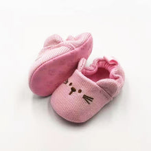 Load image into Gallery viewer, Eco, Love &amp; Other Stuff . Kids hemp shoes with cute animal print - pink