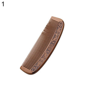 Natural, Solid, Wooden Comb