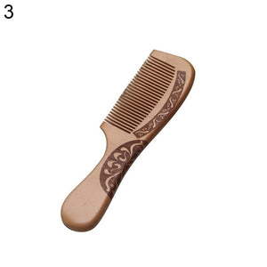 Natural, Solid, Wooden Comb