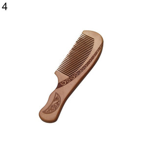 Natural, Solid, Wooden Comb