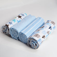 Load image into Gallery viewer, 4 PACK - Newborn Baby, Cotton, Muslin Blankets