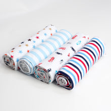 Load image into Gallery viewer, 4 PACK - Newborn Baby, Cotton, Muslin Blankets