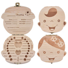 Load image into Gallery viewer, Eco, Love &amp; Other Stuff Wooden Baby Tooth Box Organizer