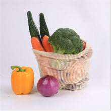 Load image into Gallery viewer, Eco, Love &amp; Other Stuff 1 piece - Mesh, Cotton, Vegetable Bag