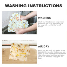 Load image into Gallery viewer, Eco, Love &amp; Other Stuff Beeswax wraps VALUE PACK - 3 pack