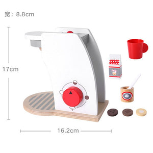 Eco, Love & Other Stuff Wooden Kitchen Toys - coffee machine, toaster, food mixer